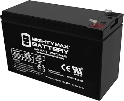 Mighty Max Battery 12V 7.2AH SLA Battery Replaces Aqua-Vu AV715C Underwater Camera