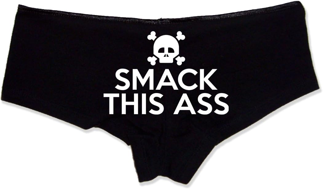 Smack This Ass Booty Shorts Boyshort Cotton Bikini Bottom Sexy Panties