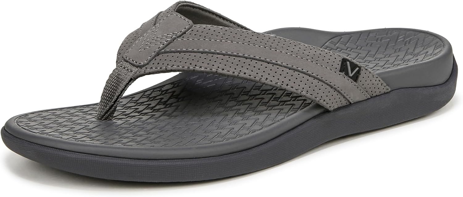 Vionic Men's Tide II Flat Thong Sandals
