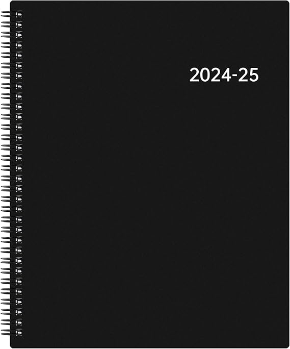 2024-2025 Planner - JULY 2024 - JUNE 2025, Academic Planner 2024-2025, Weekly and Monthly Planner with Tabs, 9" x 11", Strong Twin-Wire Binding, Round Corner, Improving Your Time Management Skill