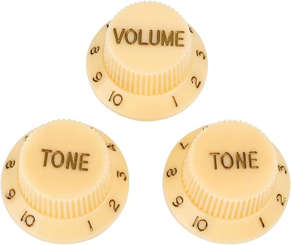 Banworks Electric Guitar Control Knobs Metric 18-Spline Knobs 6mm (15/64")