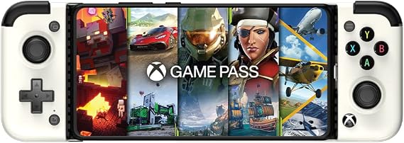 GameSir X2 Pro Mobile Game Controller for Android Type-C (100-179mm) Phone Controller for xCloud Stadia Luna Apex Diablo Immortal - 1 Month Xbox Game Pass Ultimate - Passthrough Charging (White)