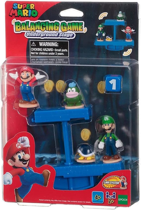 EPOCH Games Super Mario Balancing Game Underground Stage, Art & Craft Bead kit 7359