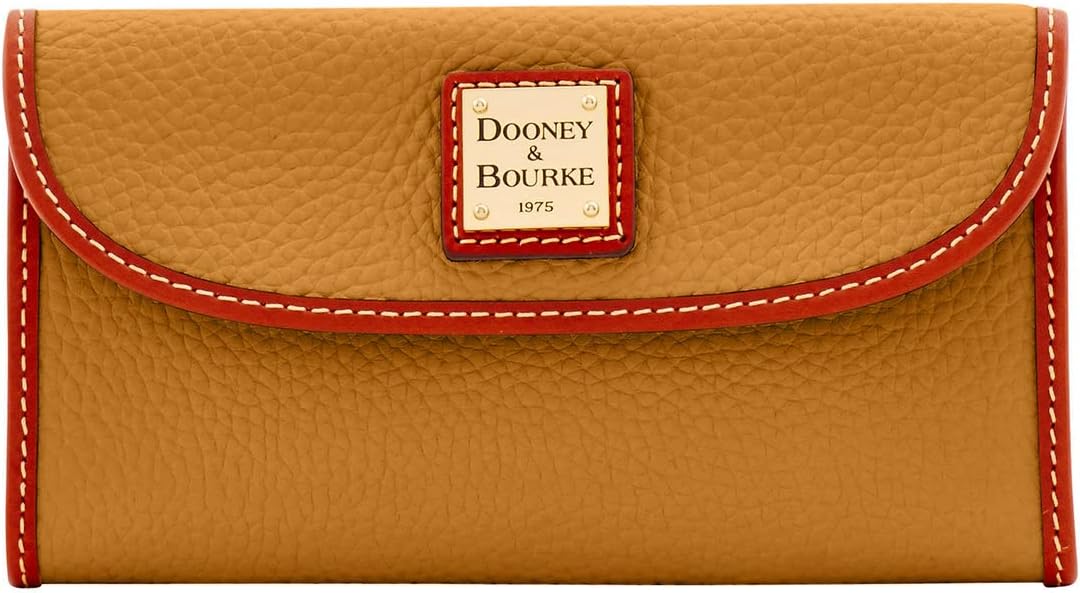 Dooney & Bourke Handbag, Pebble Grain Continental Clutch - Desert