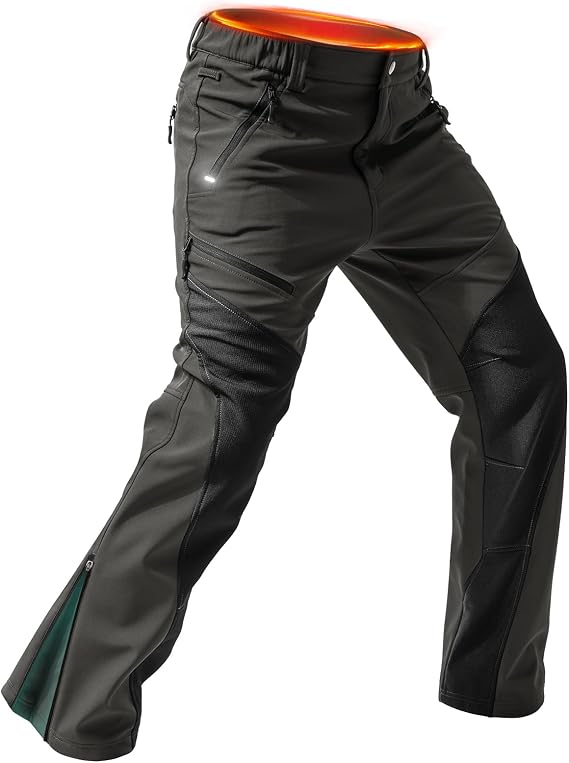 Moosehill Men's Fleece-Lined Snow Pants