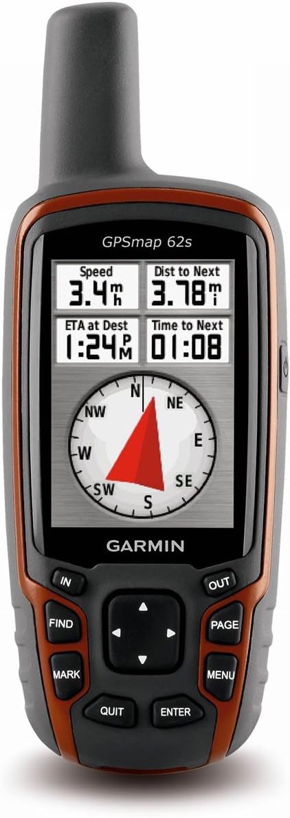 Garmin GPSMAP 62S Handheld GPS Navigator
