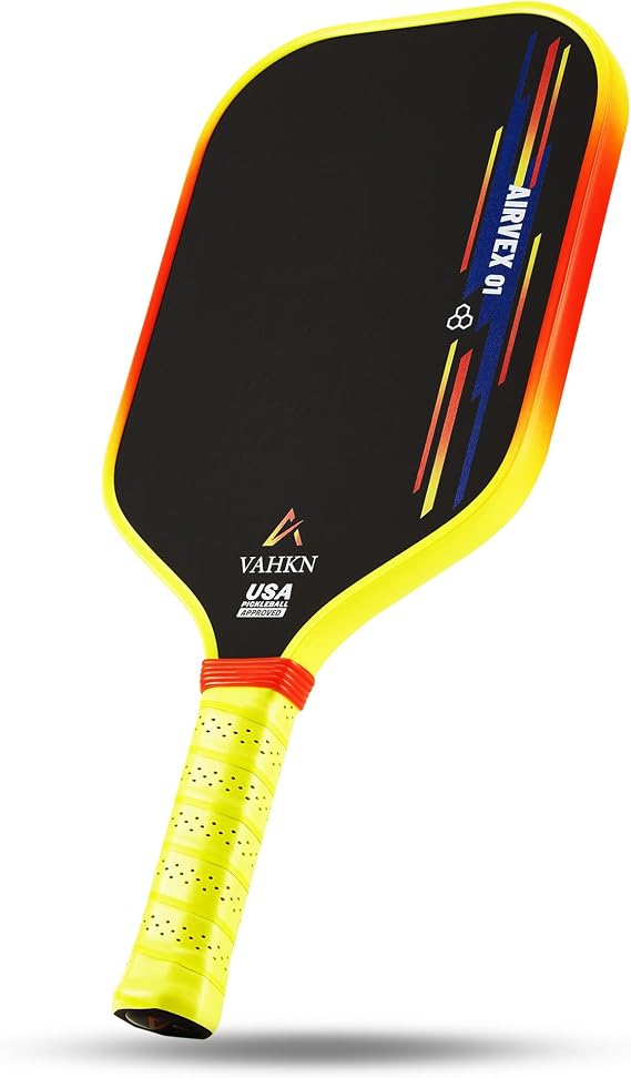 Pickleball Paddles - T700 Carbon Fiber Pickleball Paddle - Lightweight & Durable,16mm Polymer Core-High Spin Surface for Power,Precision & Control - for All Skill Levels