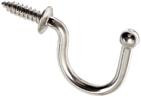 Sugatsune, Lamp TF-20 Hooks, 304 Stainless Steel, Polished