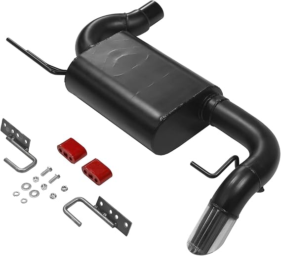 Flowmaster 818121 American Thunder Axle Back Exhaust System Stainless Single Exit