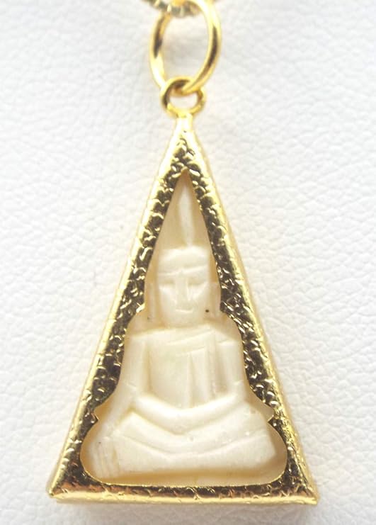 Thai Buddha Pendant Amulet Talisman Buddhist Jewelry