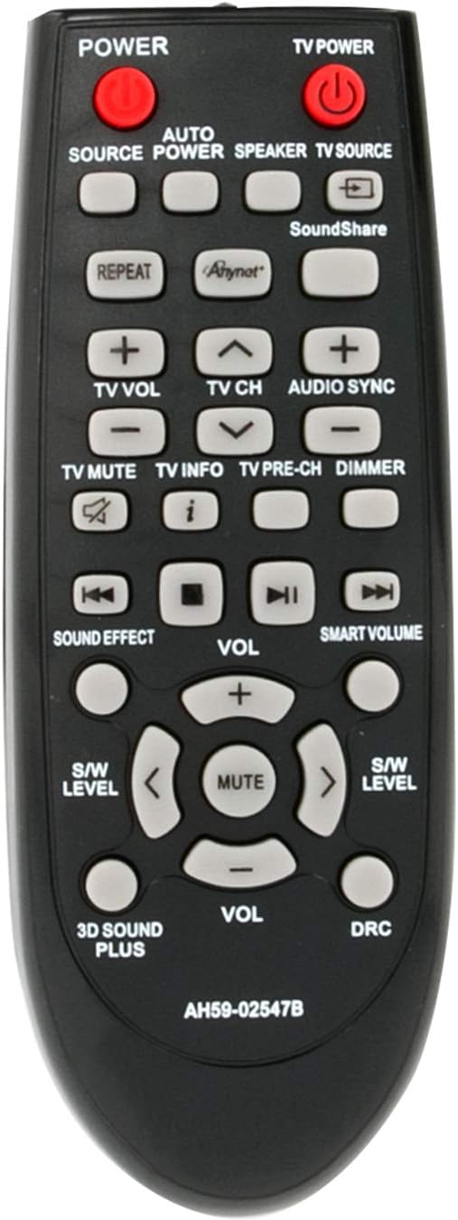 AIDITIYMI AH59-02547B Replacement Remote Compatible with Samsung Soundbar | PS-WF450 HW-F450 HW-F450ZA HW-FM45 HW-FM45C PSWF450 HWF450 HWF450ZA HWFM45 HWFM45C