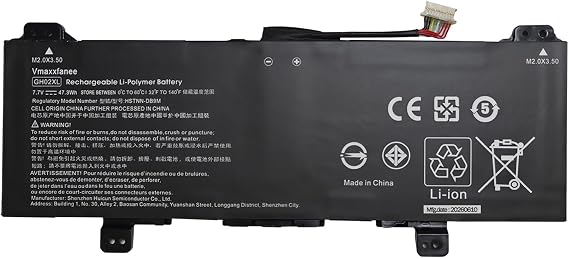 GH02XL Laptop Battery Replacement for C32N2002-2 ZenBook Pro 15 Flip OLED UP6502ZA UP6502ZA-M8006W UP6502ZD UP6502ZD-M8007W Series 0B200-04230000 3ICP7/54/64-2 47.3Wh 7.7V