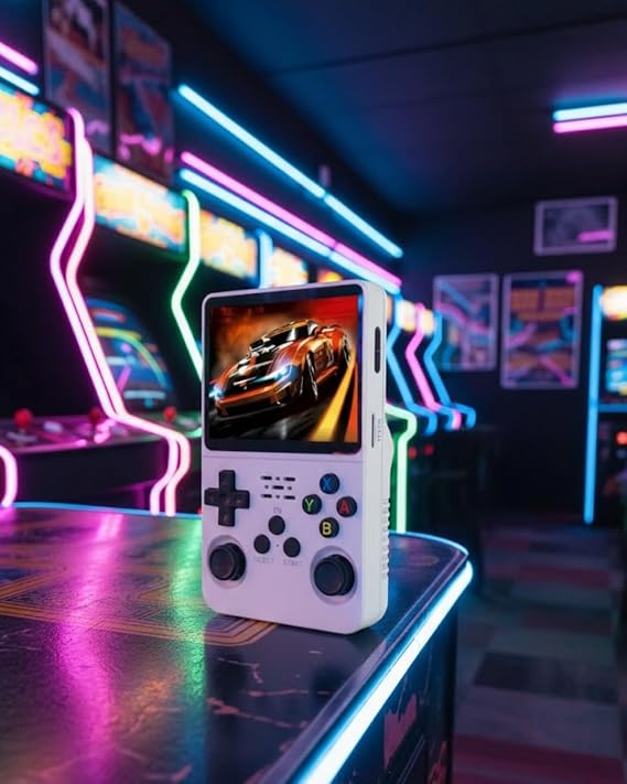 YamanHobi Taşınabilir Retro Oyun Konsolu Geniş Ekran ve Çoklu Emülatör Desteği