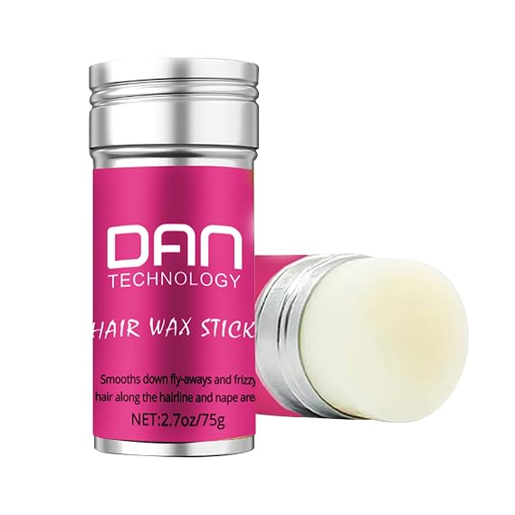 DAN hair wax stick, Wax Stick for Hair, Hair-Styling Waxes, Non-greasy Styling Hair Pomade Stick, Nourishing Accessories - Slick Stick for Women & Kids,(2.7 oz)