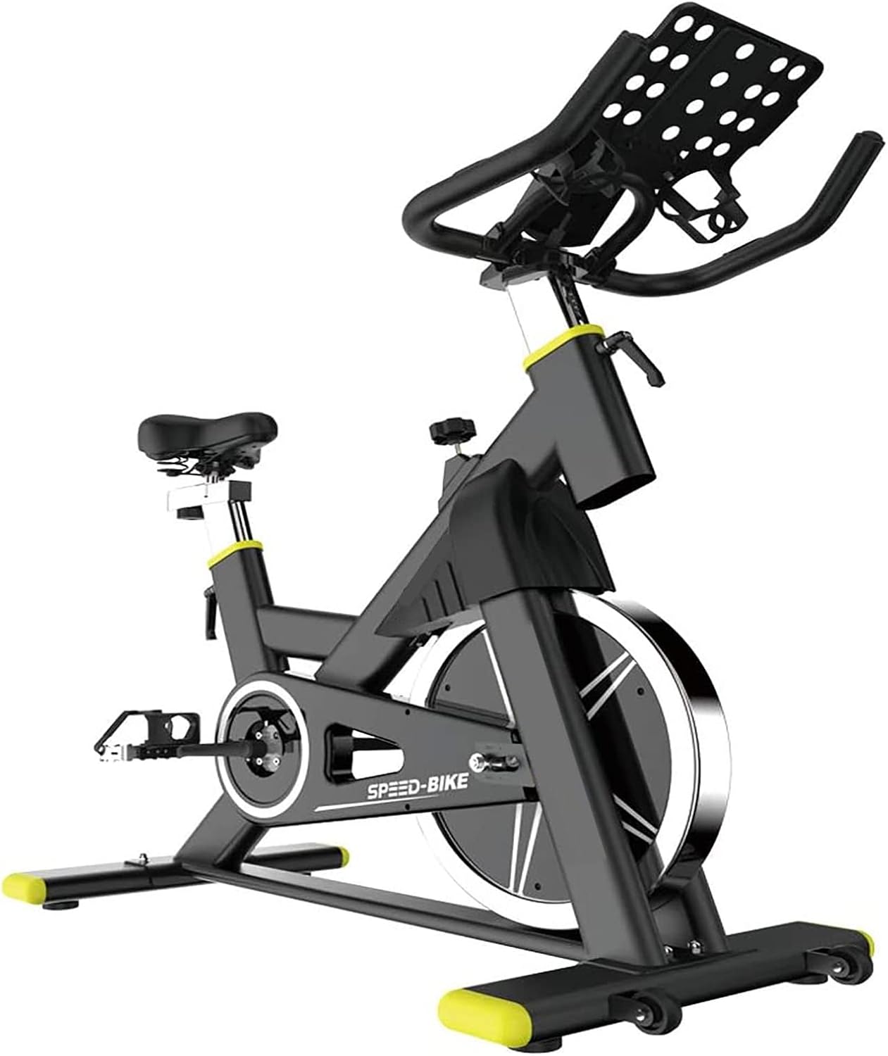 Upright Bike Series, Quiet Fitness Indoor Cycling Exercise Bike, Magnetic Resistance Exercise Bikes with Upgraded Seat Cushion, for Home Gym Cardio Workout Training