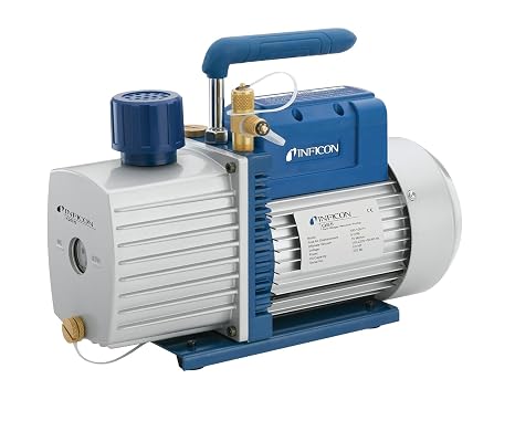 Inficon Model QS5, Vacuum Pump, 5 CFM Air Displacement, 110V/220V, 700-100-P1
