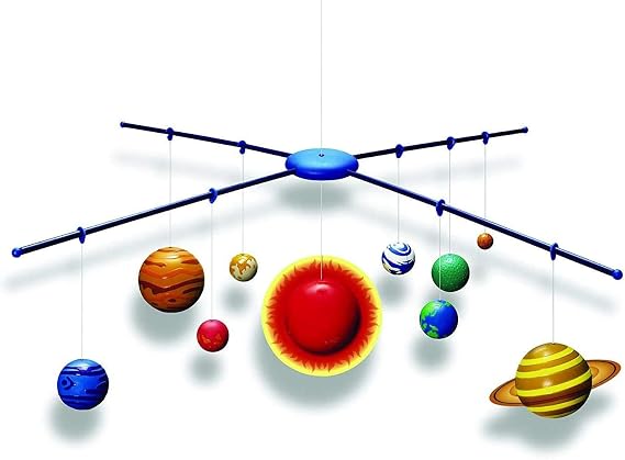 Star Magic 3D Glow-in-the-Dark Solar System Mobile Making Kit