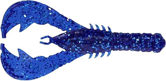 Gary Yamamoto 3" YAMA Craw/Sapphire Blue (8 Pack)