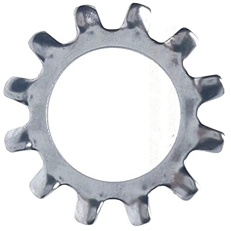 (Qty 50pcs) 1/2" inch Stainless Steel External Star Lock washers 1/2 lockwashers .50 Hardware Fastener Kit Set RV2254S