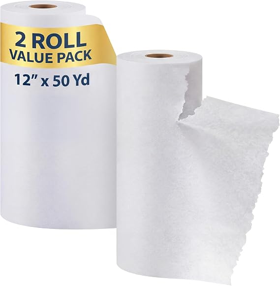 Geosar 2 Rolls 12'' X 50 yd Tear Away Embroidery Stabilizer Backing
