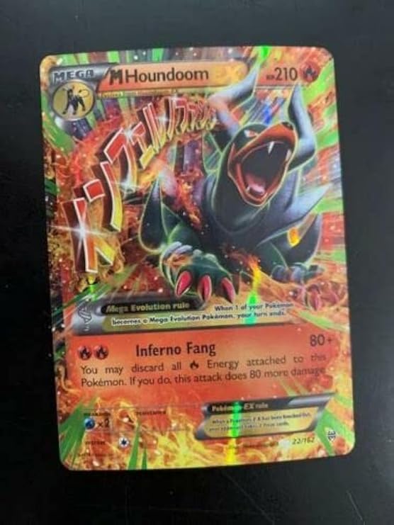 Pokemon - Mega-Houndoom-EX (22/162) - XY Breakthrough - Holo
