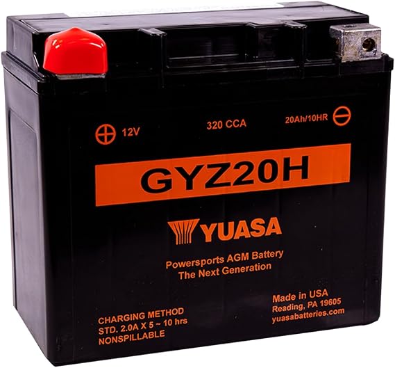 Yuasa GYZ20H Battery - (YUAM72RGH)