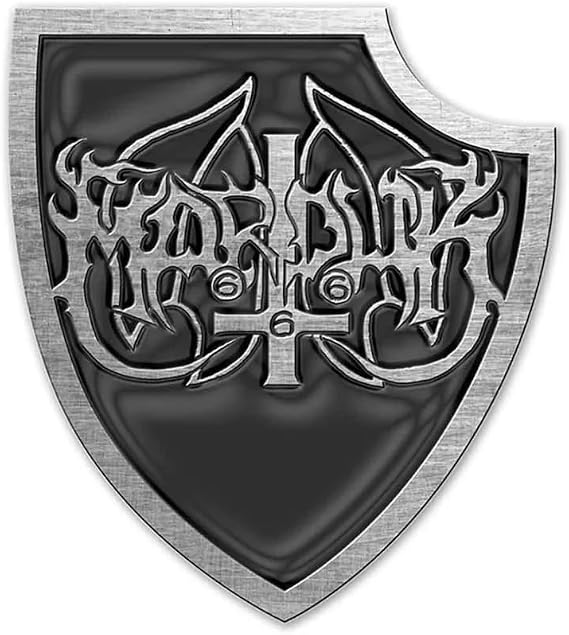 Marduk logo pin badge