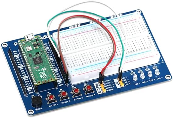 SB Components Raspberry Pi Pico Breadboard Kit with 2x Pico Boards - Multi-purpose for Projects & Experiments