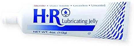 2 Set - HR Lubricating Jelly, 4 oz. Tube Sterile, 201 - Each