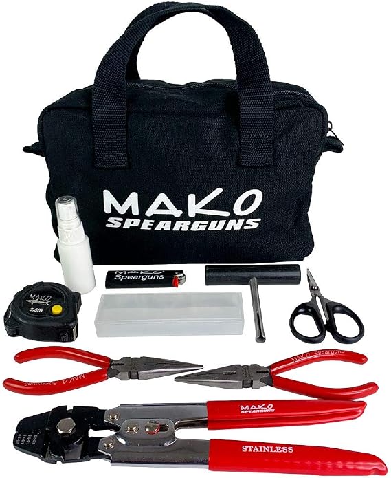 MAKO Spearguns Complete Rigging Tool Kit (Straight Wishbone Insertion Tool)