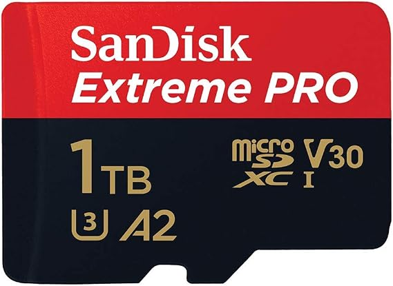 Sandisk microSDXC Extreme Pro 1TB (A2/ V30/ U3/ R170/ W90) + Adapter Mobile