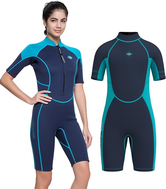 Kids Wetsuit Shorty 14 & Womens Wetsuit Shorty S
