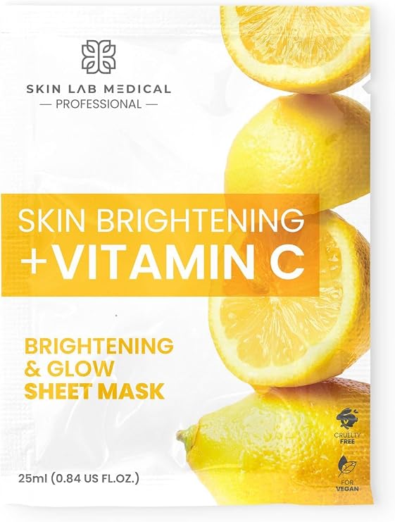 Skin Brightening + Vitamin C Professional Face Mask 5 masks