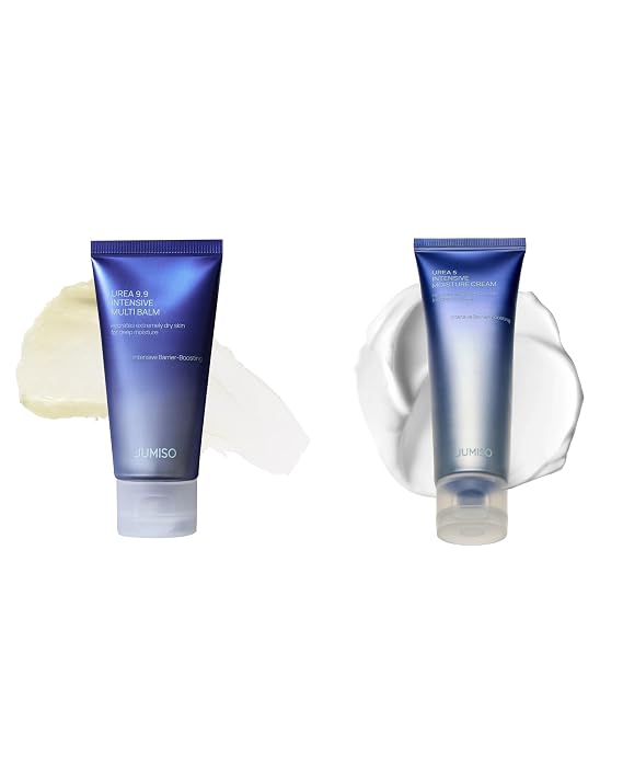 JUMISO Urea Duo: Intensive Multi Balm & Moisture Cream | Deep Hydration & Barrier Repair | Dry Skin | 1.69 oz + 2.7 oz
