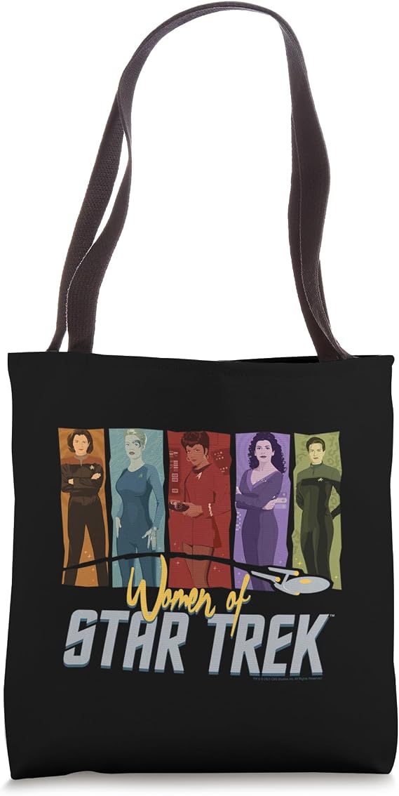 Star Trek Women Of Star Trek Panels Tote Bag