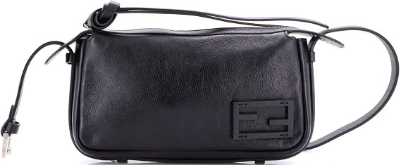 Pre-Loved Simply Shoulder Bag Leather Mini, Black