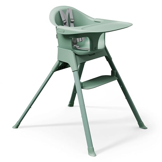 Mompush Olli 7-in-1 Convertible High Chair for Babies and Toddlers