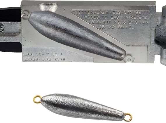 Do-It Molds Do It Molds in-Line Trolling Sinker Size 12 oz 1 Cavitity Do it Mold (3141) INT-12B