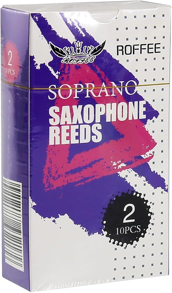 Soprano sax saxophone reeds strength 2.0, 10 pcs/box, individual packing
