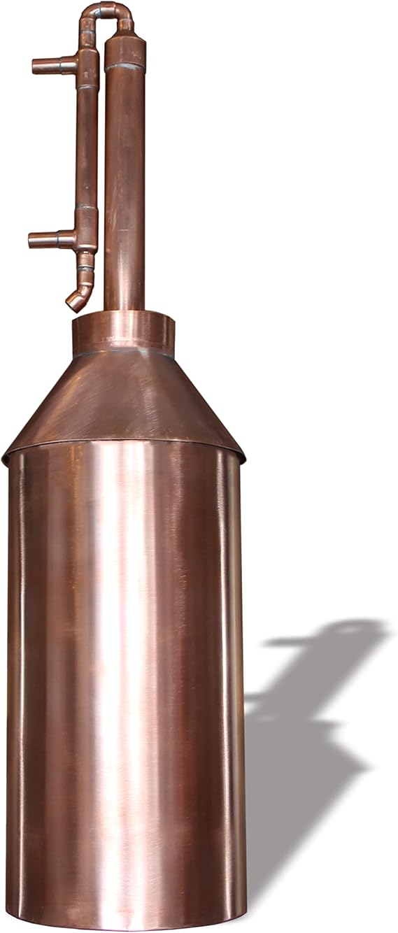 5 Gallon Copper DIY Still Kit. Made in the USA