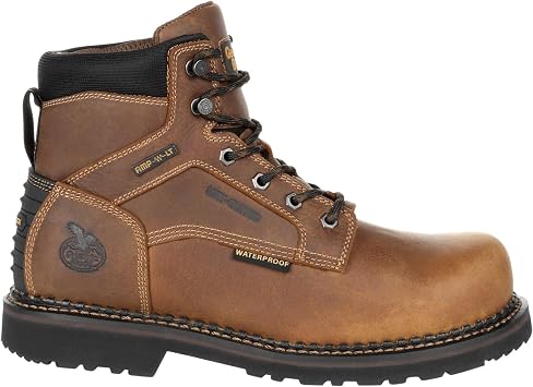 Georgia Boot Men's Giant Revamp Steel Toe Waterproof Work Boots