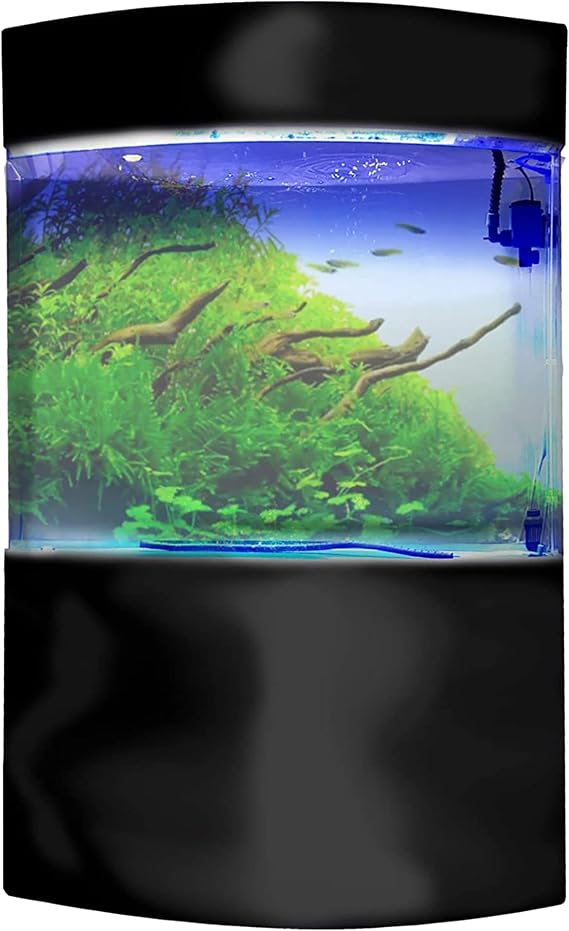 Penn Plax 58 Gallons Front Acrylic Aquarium Cylinder Tank