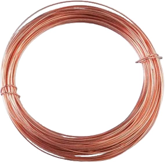 Copper Wire, Pure Copper Wire 1Kg, Diameter 1.7Mm-2.5Mm for Craft Floral Making, DIY Making, Wire Weaving and Wrapping,Diameter 1.7mm