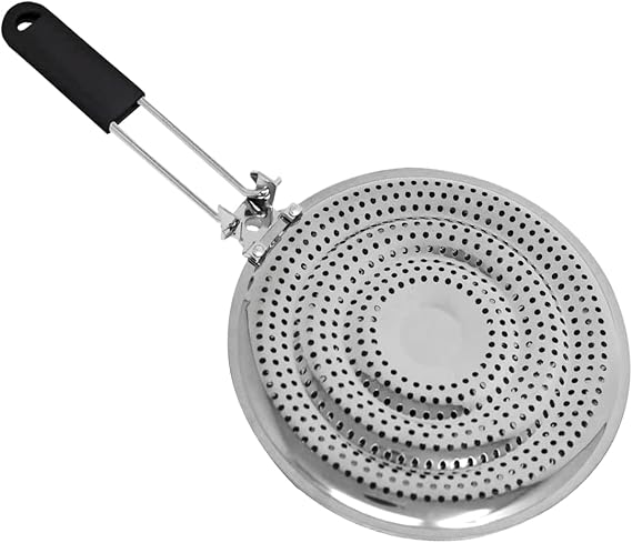 Heat Diffuser Plate, Simmer Ring Flame Reducer for Gas & Electric Stove