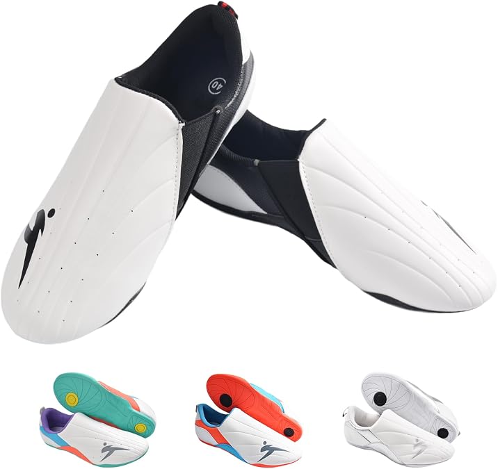 Taekwondo Karate Martial Arts Shoes, Lightweight and Breathable Boxing Shoes for Kids Youth Adult, Unisex