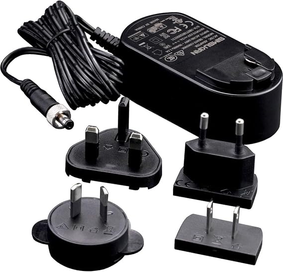 Atomos Locking 12V 3A AC Monitor Compatible Power Adapter (Black)