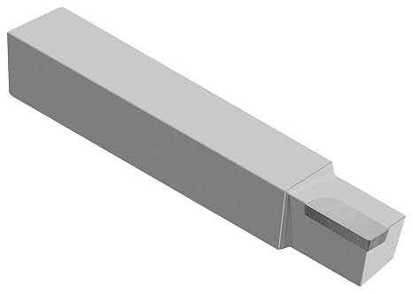 Micro 100 AL-6 Forming Tool - AL Style - Brazed, 1/64" Corner Rad, .240" Width, 1/2" Length, 3/8" Square Shank, 2-1/2" OAL, Uncoated