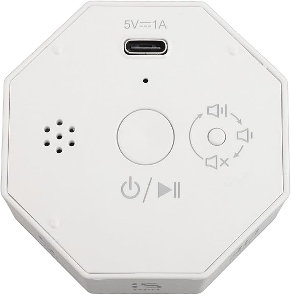Cocoarm Desk Productivity Cube Timer, ABS LCD Display, Timer, with G Sensor, 7 Preset Countdown Times, Stopwatch Function, for Kitchen Office Study (White)