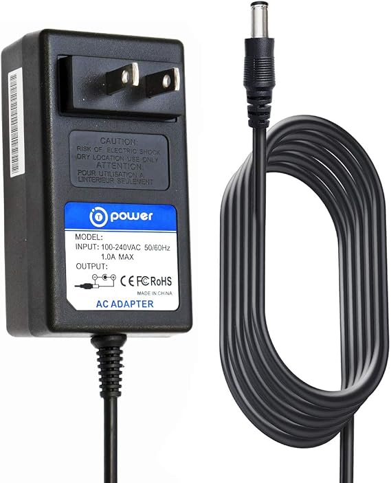 T-Power 6.6ft Long Cable AC,DC AC Adapter for Apple A1143 A1301 Airport Base Station Extreme MB FB763LL,A Charger Power Supply Cord Plug