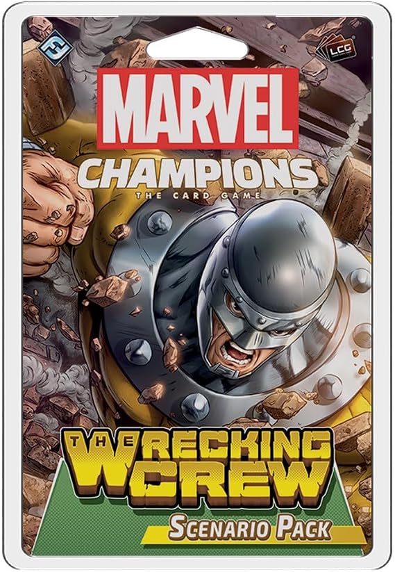 Marvel Champions The Card Game The Wrecking Crew SCENARIO PACK - Superhero Strategy Game, Cooperative Game for Kids and Adults, Ages 14+, 1-4 Players, 45-90 Min Playtime, Made by Fantasy Flight Games